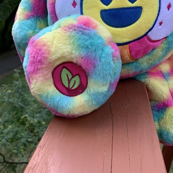 Care Bears Good Vibes Jumbo Plush Smiling Bear Rainbow 24" Soft Toy - Picture 2 of 15